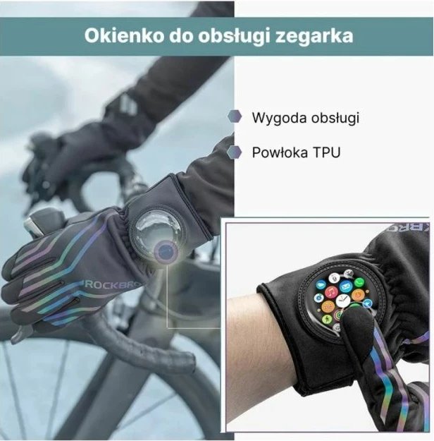 Doreza biçiklete Rockbros për meshkuj, të zeza