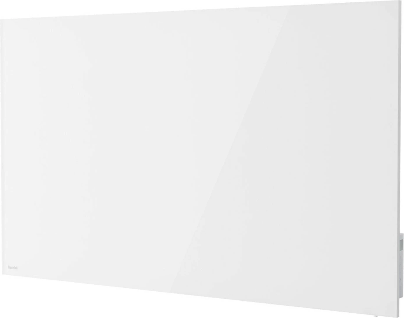 Panel ngrohës Hombli smart 600W, xham, bardhë
