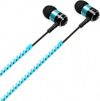 Kufje in-ear iBOX Z4 Zip me mikrofon, e zezë/e kaltër