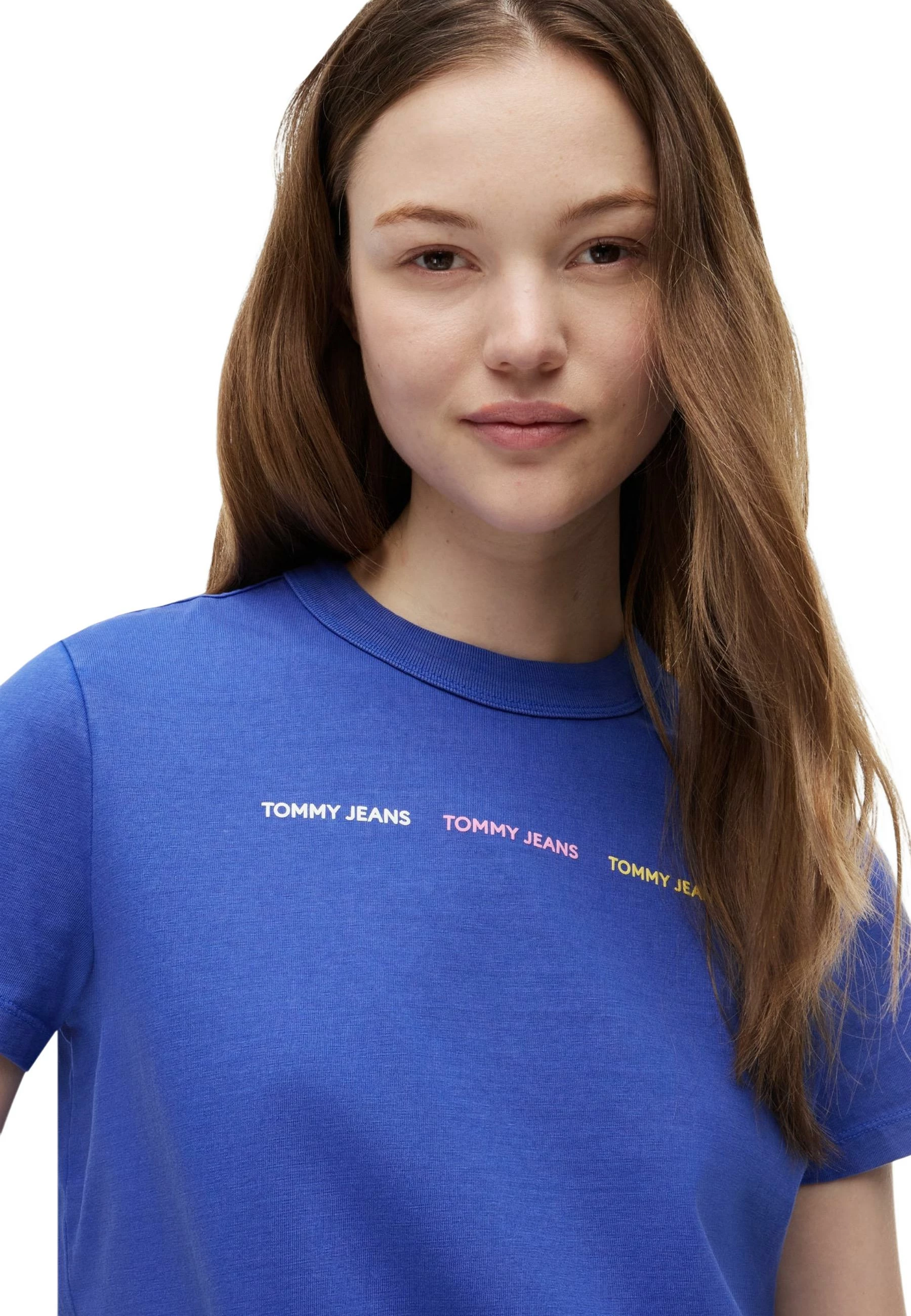 Maicë për femra Tommy Hilfiger Jeans DW0DW22905, e kaltër [Madhësia: S]