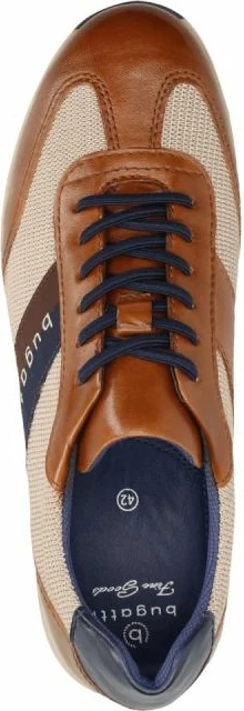 Atlete për meshkuj Bugatti, kafe/bezhë