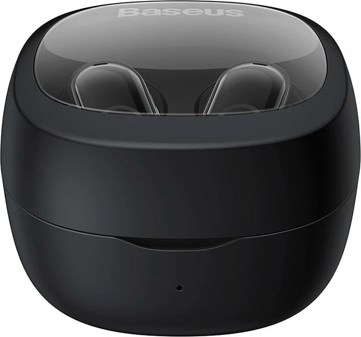 Kufje TWS Baseus Bowie WM02 OS, Bluetooth 5.3, me kuti karikimi, të zeza