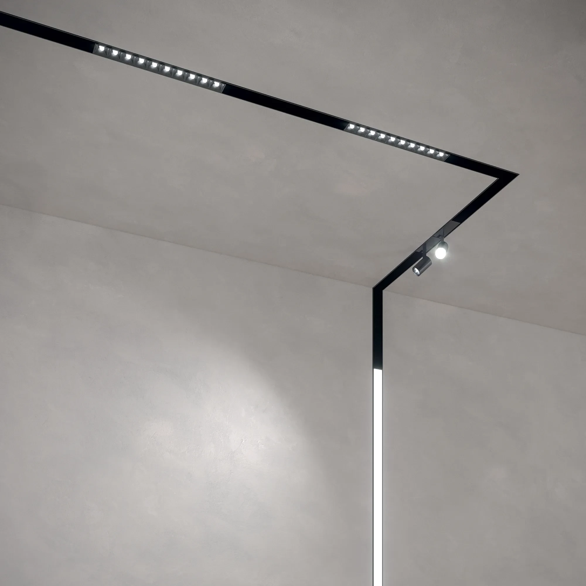 Shinë magnetike Arca Profile 1000 mm Recessed