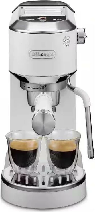 Aparat kafeje DeLonghi Dedica Duo EC890.WI, për kafe të nxehtë dhe të ftohtë, bardhë