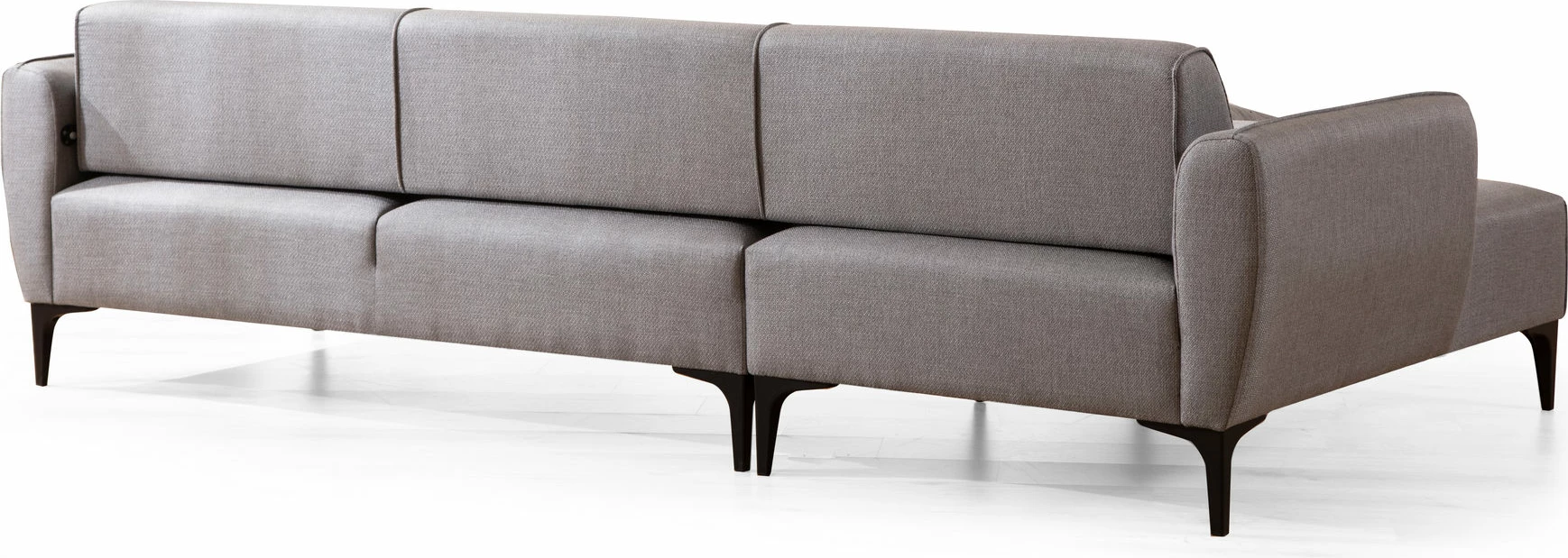 Këndare Belissimo, ngjyrë gri, Atelier del Sofa, pjesa e majtë