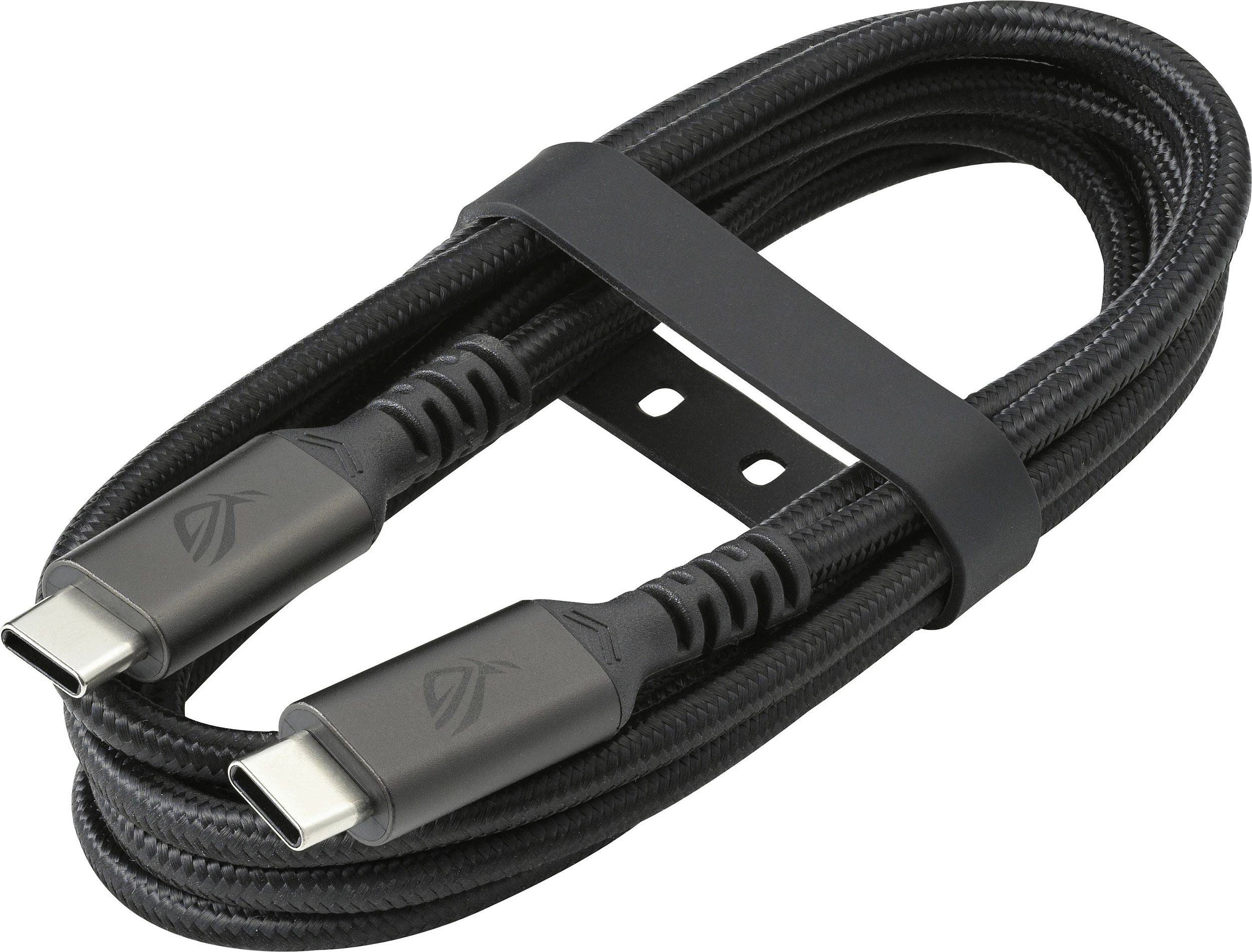 Kabllo USB-C ASUS ROG LCR50, 1.5 m, 240W Power Delivery, 480 Mbps, e zezë