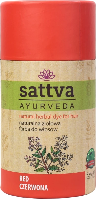 Ngjyrë për flokë për femra Sattva Pure Red, 150g