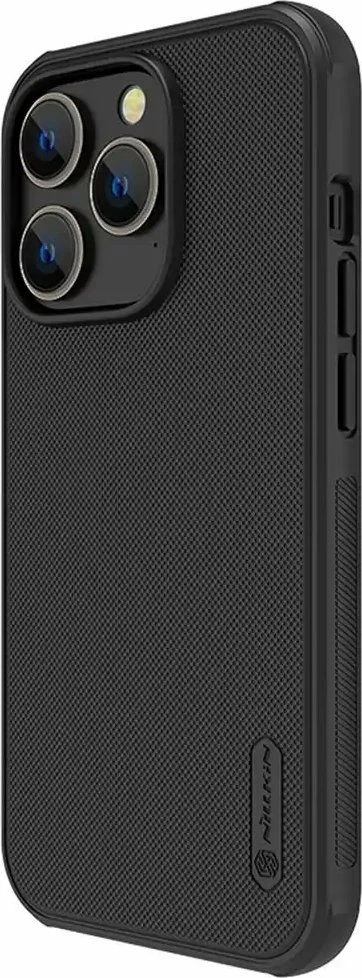 Mbështjellës Nillkin Super Frosted Shield Pro për Apple iPhone 14 Pro Max, me xham të kalitur, zi