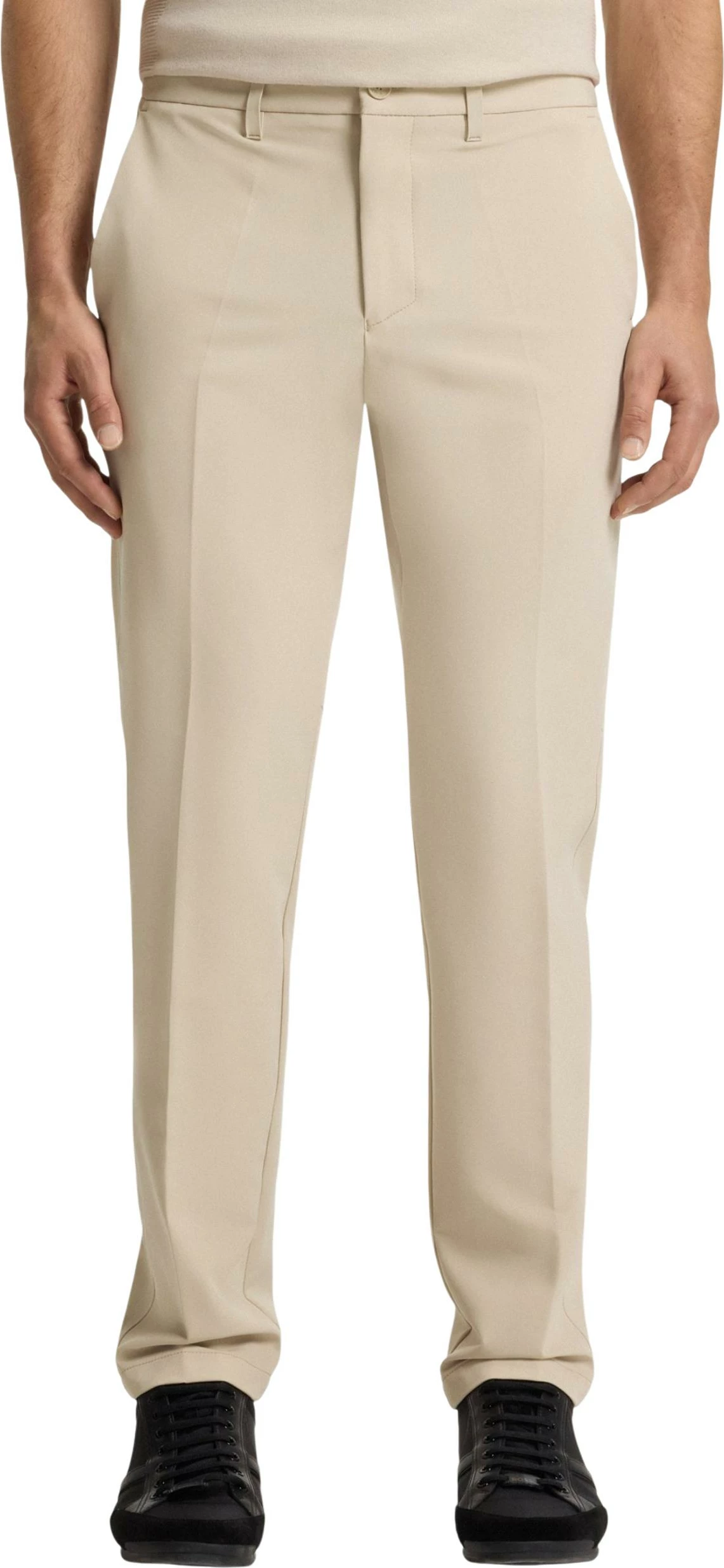 Pantallona për meshkuj Boss T_Commuter-Slim 10268853 01 50534303, bezhë e çelët