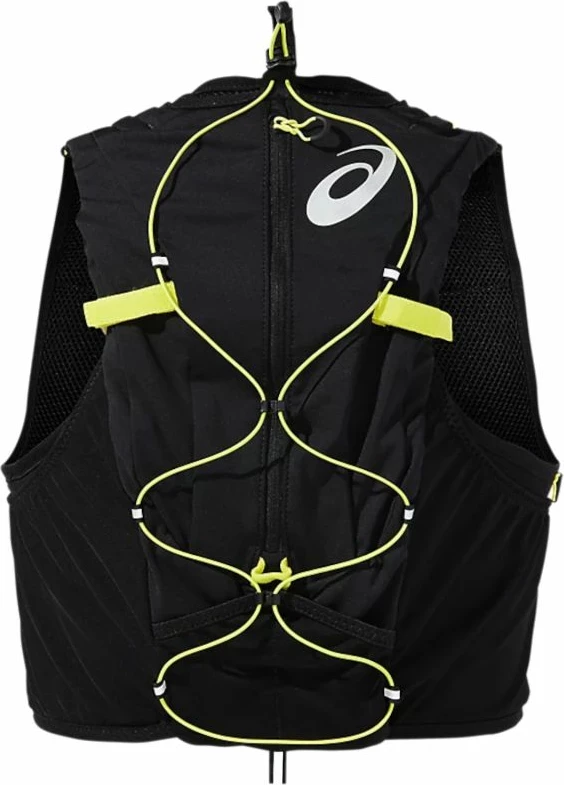 Çantë Kurrizore Asics Fujitrail Hydration Vest për Vrapim, e Zezë