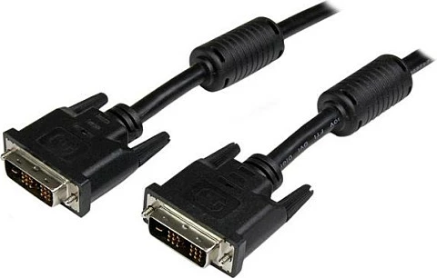 Kabllo DVI-D StarTech DVIDSMM2M, 2m, Single Link, M/M, e zezë