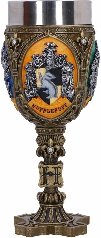 Kupë koleksionuese NEMESIS NOW Harry Potter Four House, 19.7 cm, me insert çelik inox, në kuti dhurate