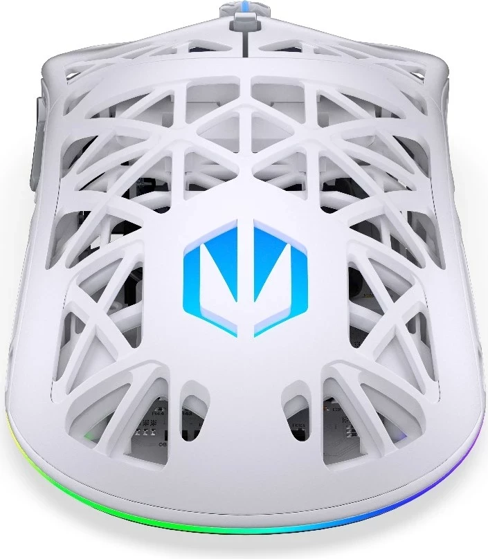 Maus gaming ENDORFY LIV Wireless Onyx White EY6A019, 12000 DPI, ARGB, i bardhë