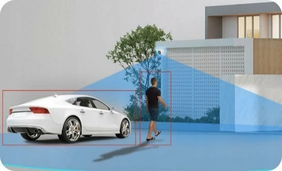 Kamerë IP PTZ WiFi Ezviz C8c 2K+ (4MP) Outdoor Dual Light, bardhë/zezë