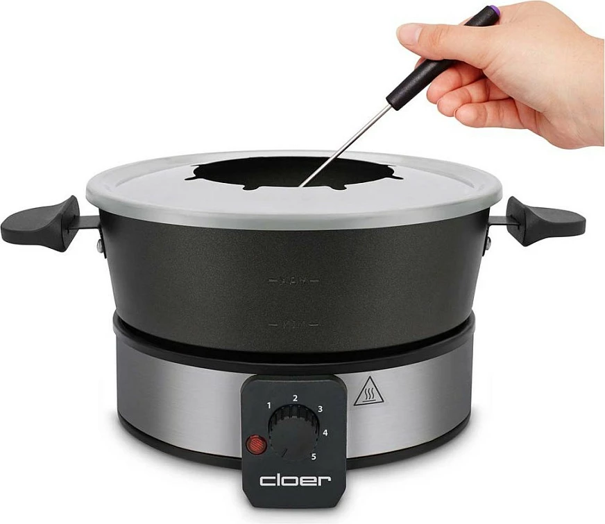 Set fondue elektrik Cloer 6679, 1000W, i zi