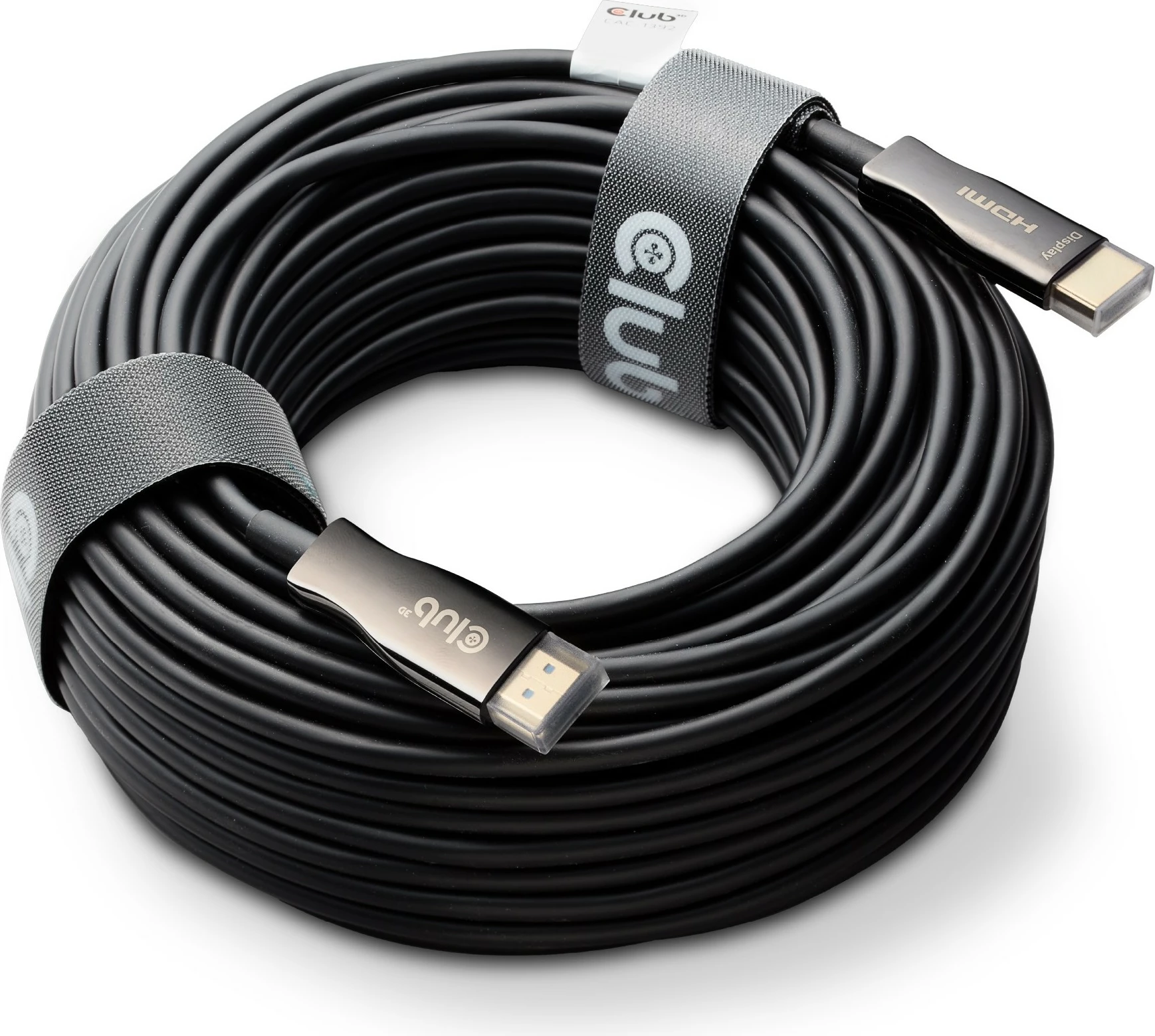 Kabllo HDMI Club3D 2.1, 30m, 8K60Hz, Type A, e zezë