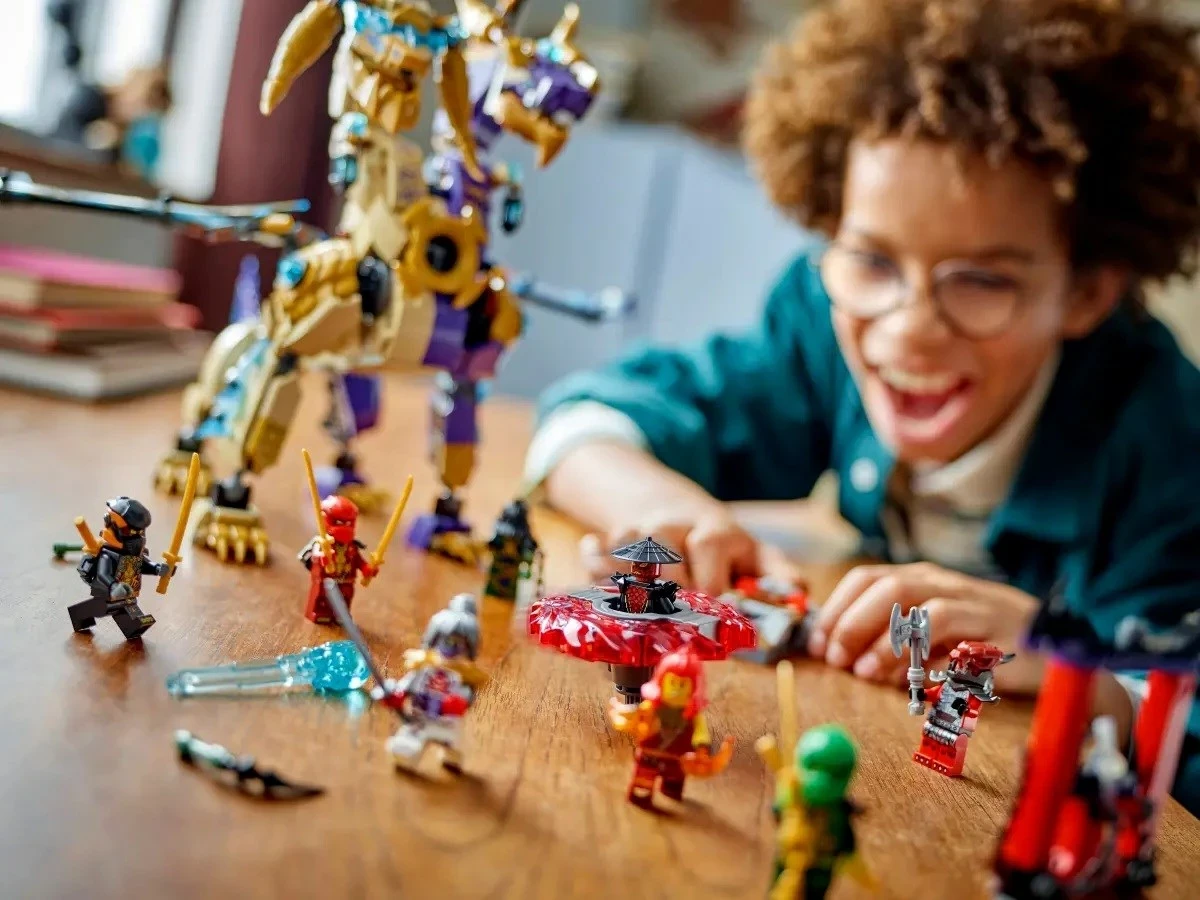 Set LEGO NINJAGO 71836 Arc Dragon of Focus, 869 copë