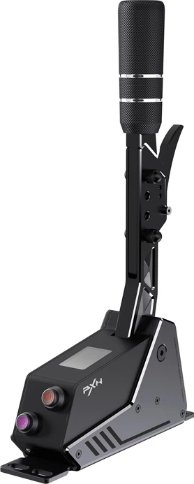 Kambio sekvenciale simulimi PXN SF SMG, lidhje me kabëll USB-C, kompatibile PC Windows dhe baza PXN, e zezë