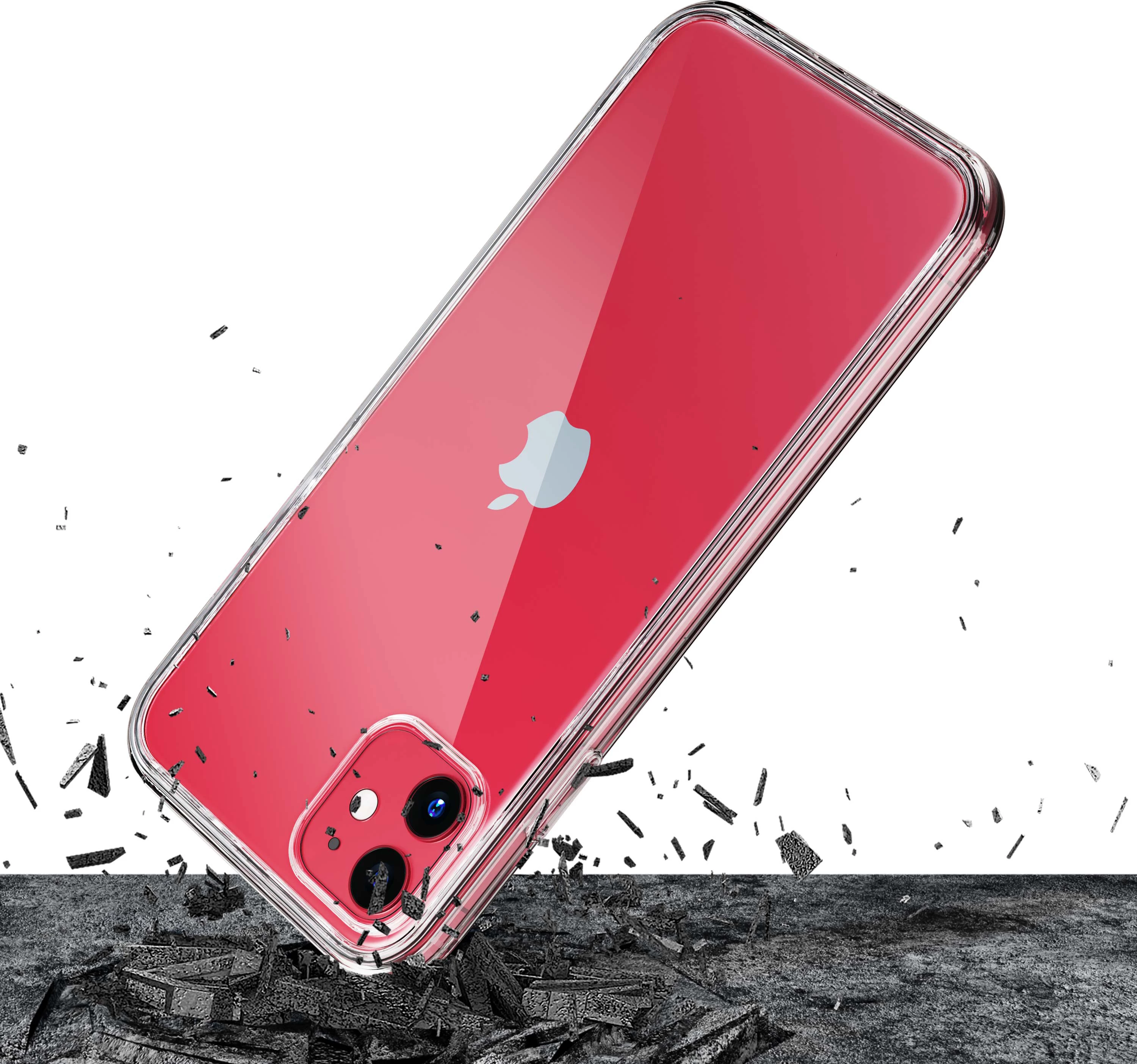 Mbështjellës 3mk Clear Case për Apple iPhone 11, Transparent