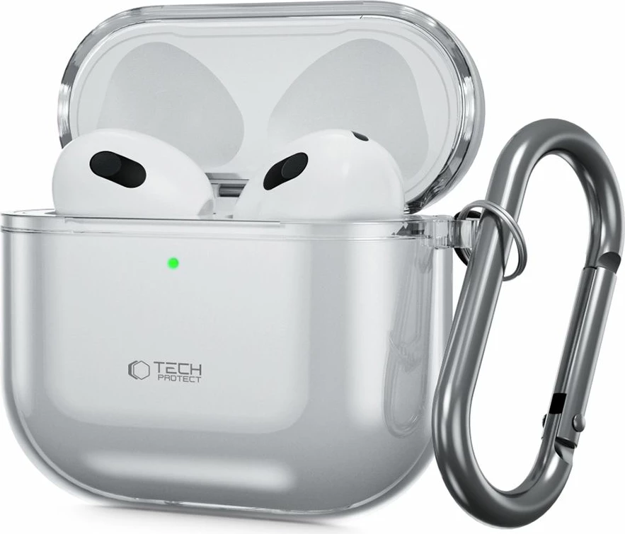 Mbështjellës Tech-Protect FlexAir për AirPods 4, Gri