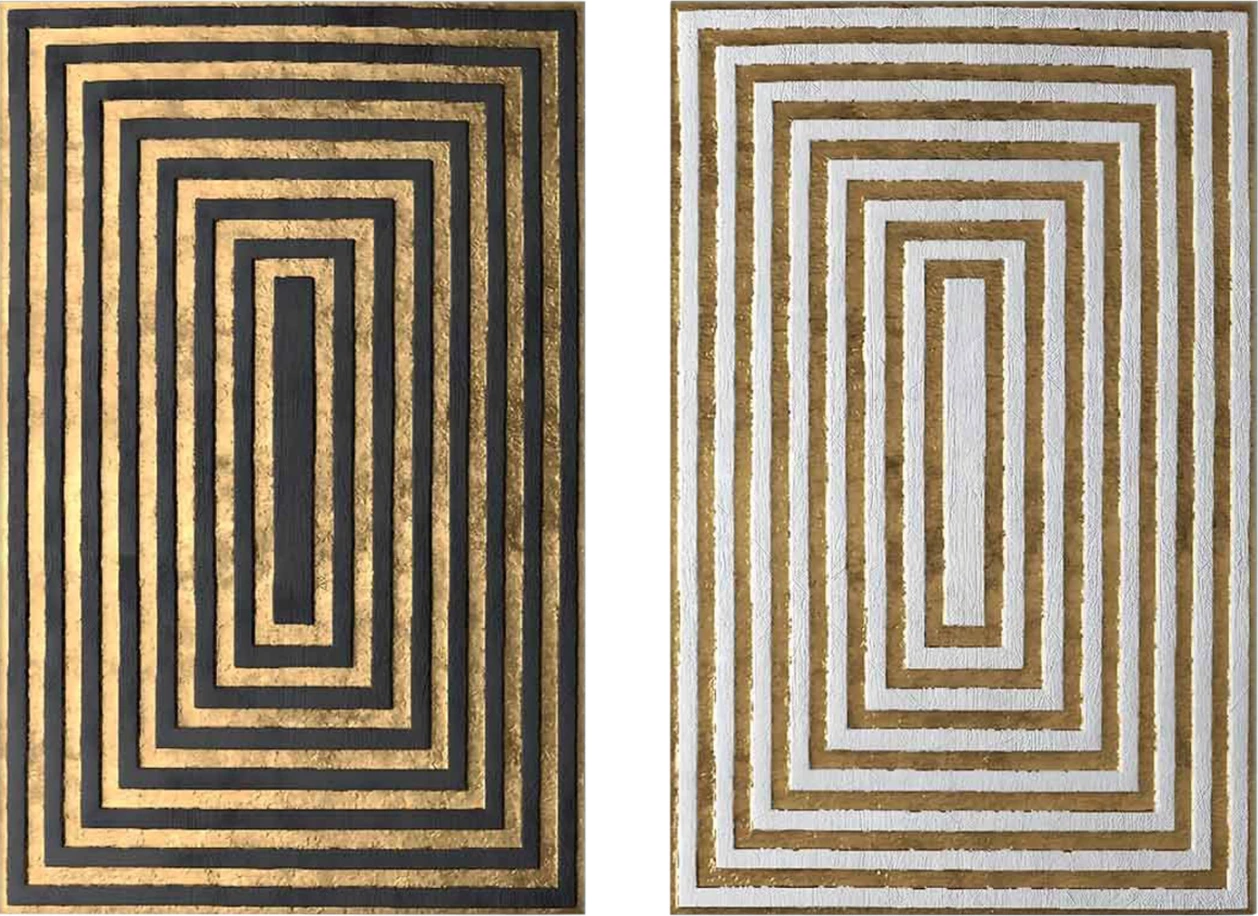 Pikturë muri set 2 copë, seri GOBI, kanavacë e printuar, 45x2.8x70cm (x2)