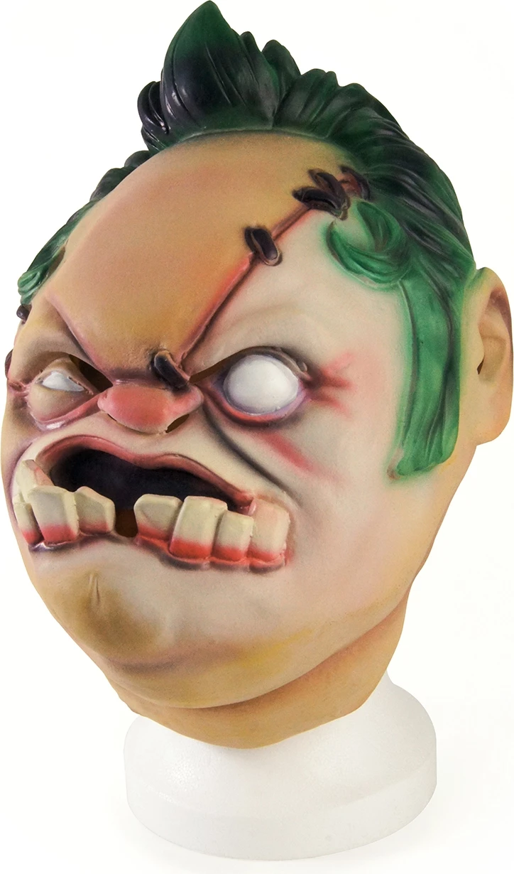 Maskë lateksi Gaya Dota 2 Pudge, me flokë të gjelbra, në qese poliesteri