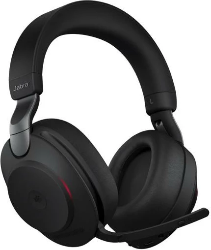 Kufje Jabra Evolve2 85 MS Stereo (28599-999-899), kabllo 1m, rreze 30m, të zeza