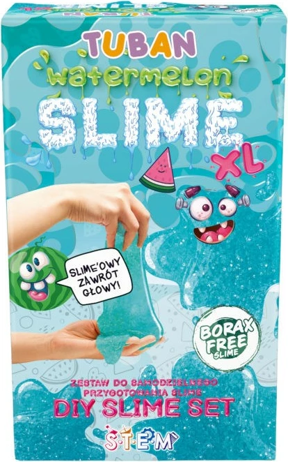Set slime TUBAN TU3171, XL, aromë shalqiri, turkuaz