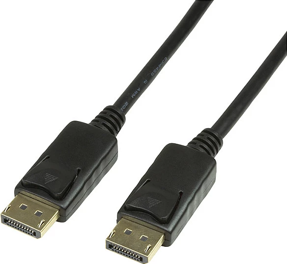 Kabllo DisplayPort LogiLink, DPort në DPort, 10m, e zezë