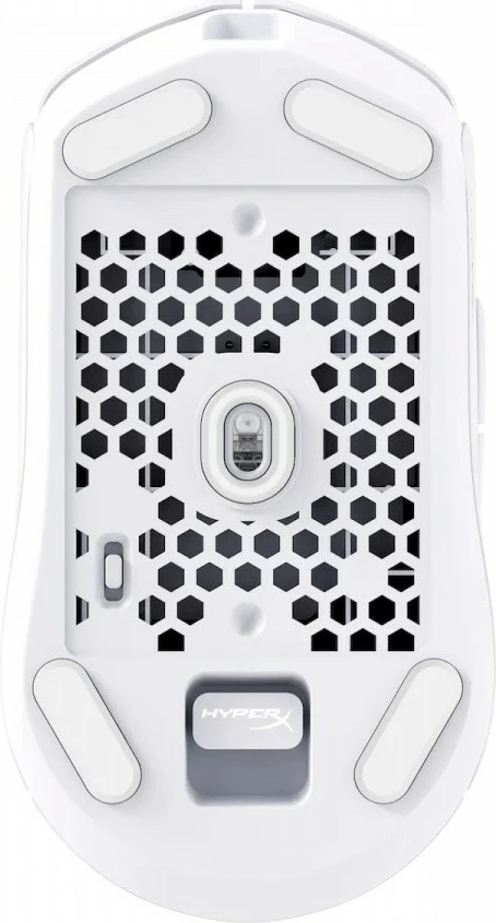 Maus HyperX Pulsefire Haste 2 6N0A9AA, pa kabllo, 26K DPI, 6 butona, 61 g, RGB, e bardhë
