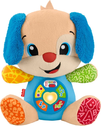 Fisher-Price Laugh & Learn – Lodër Mësimore Blue Smart Stages Puppy