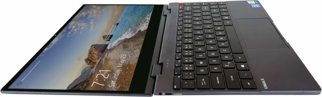 Laptop Umax VisionBook 13Wr Flex UMM220V30 13.3\" Touch 2n1 Intel Celeron N4020 4GB RAM 128GB SSD Windows 10 Pro, Gri
