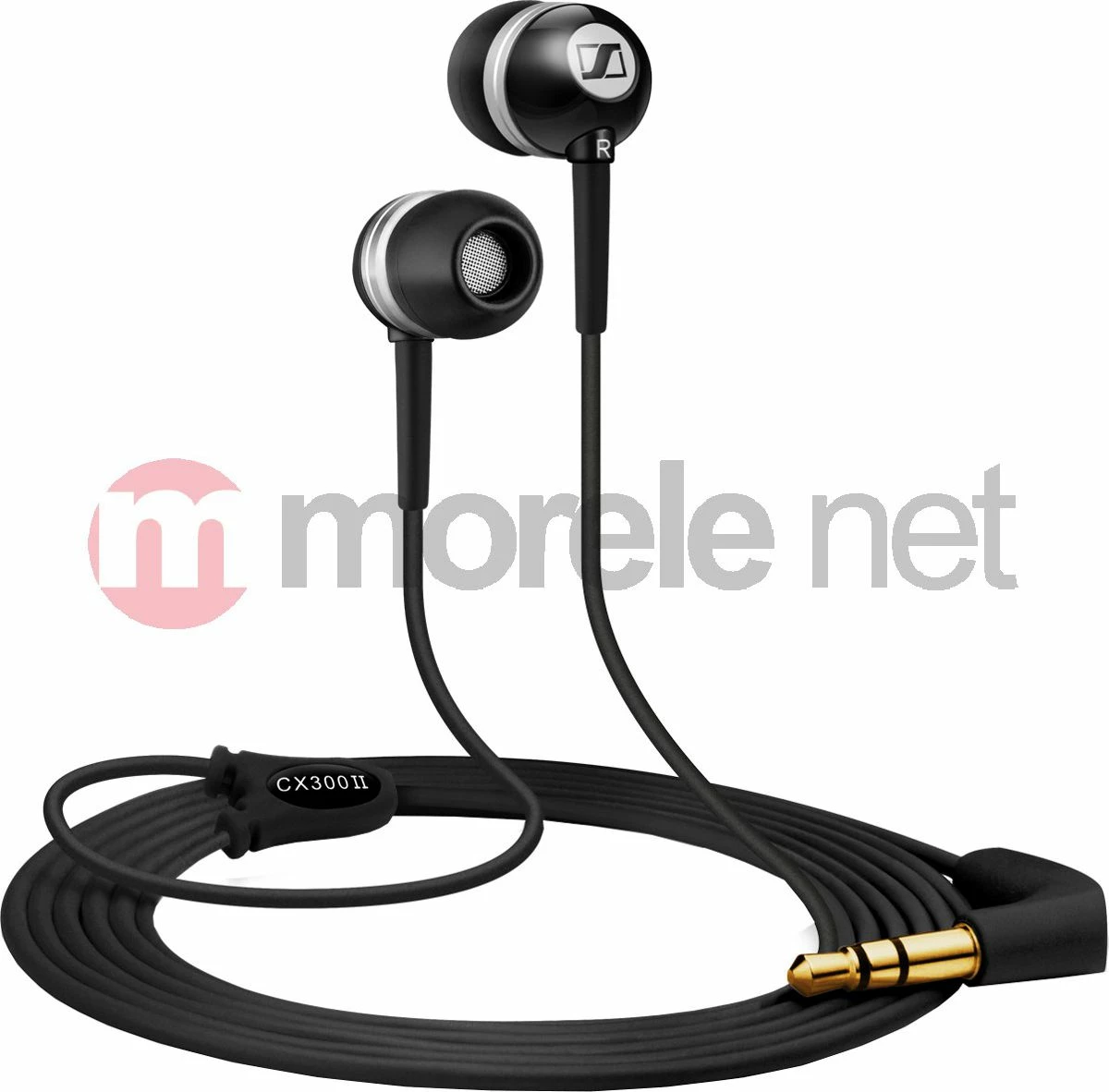 Kufje Sennheiser CX 300 II Precision, 3.5mm, kabllo 1.2 m, pa mikrofon, të zeza