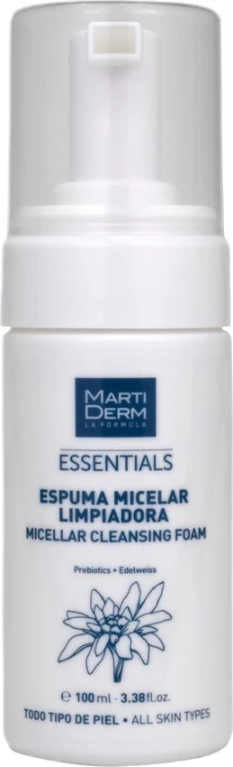 Shkumë pastruese për femra Martiderm Essentials Micellar Foam 100ml