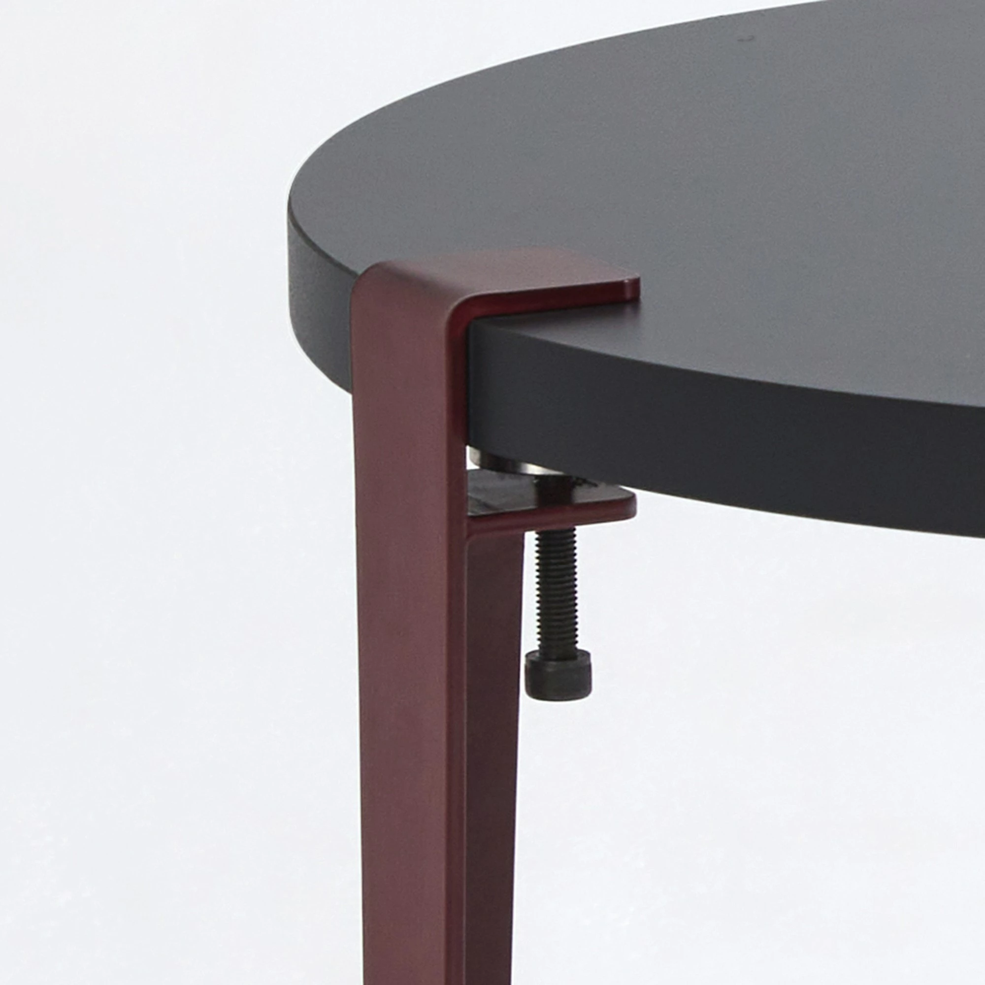 Tavolinë kafeje, Skye Decor, Fregoia, antracit-burgundy