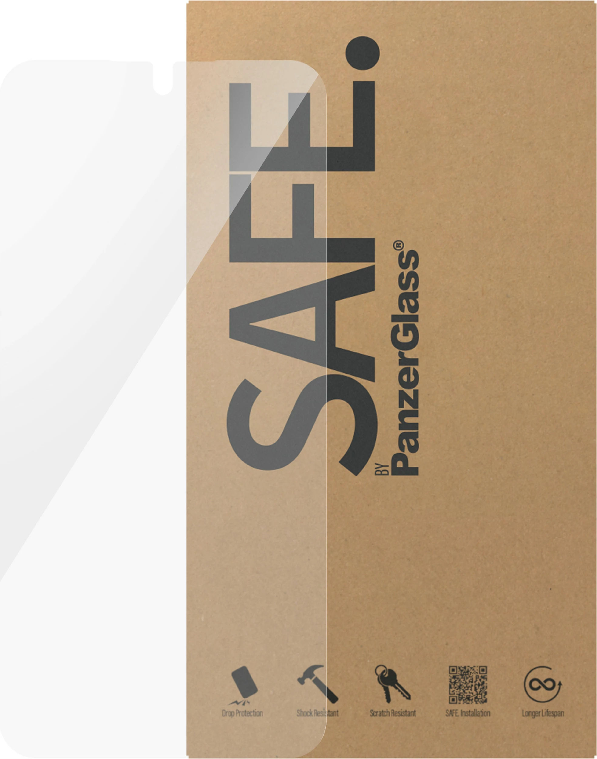 Mbrojtës ekrani PanzerGlass SAFE, për Samsung Galaxy A54 5G, Ultra-Wide Fit, 50 copë, transparent