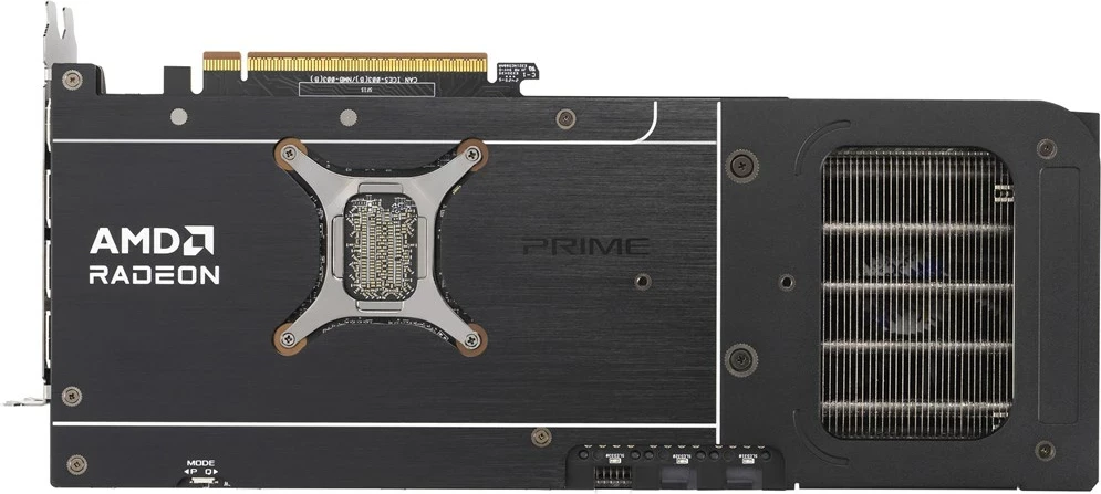 Kartelë grafike ASUS Prime RX9070 O16G, AMD Radeon RX 9070, 16 GB GDDR6, E zezë