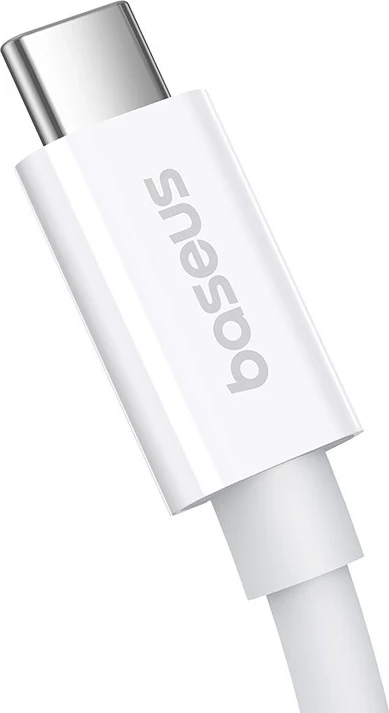Kabëll USB C në USB C Baseus Superior, 1 m, 240 W, Bardhë