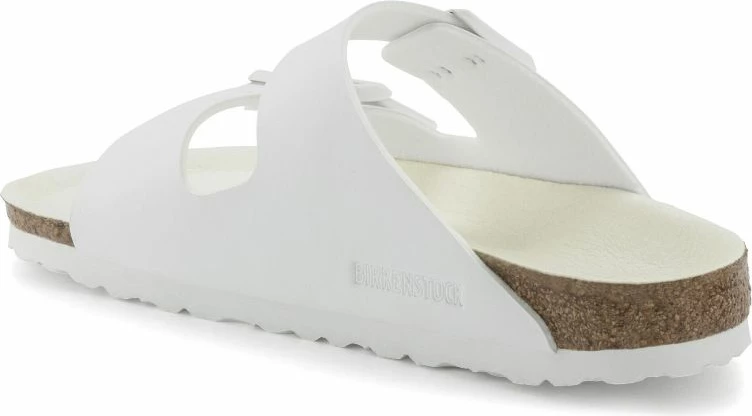 Flip-flops Birkenstock për femra dhe meshkuj, të bardha