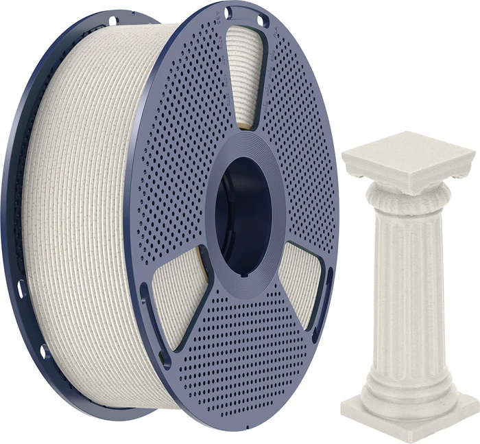 Filament për printim 3D Sunlu PLA H-S Mar CBM High-Speed Marble 1.75 mm, gështenjë