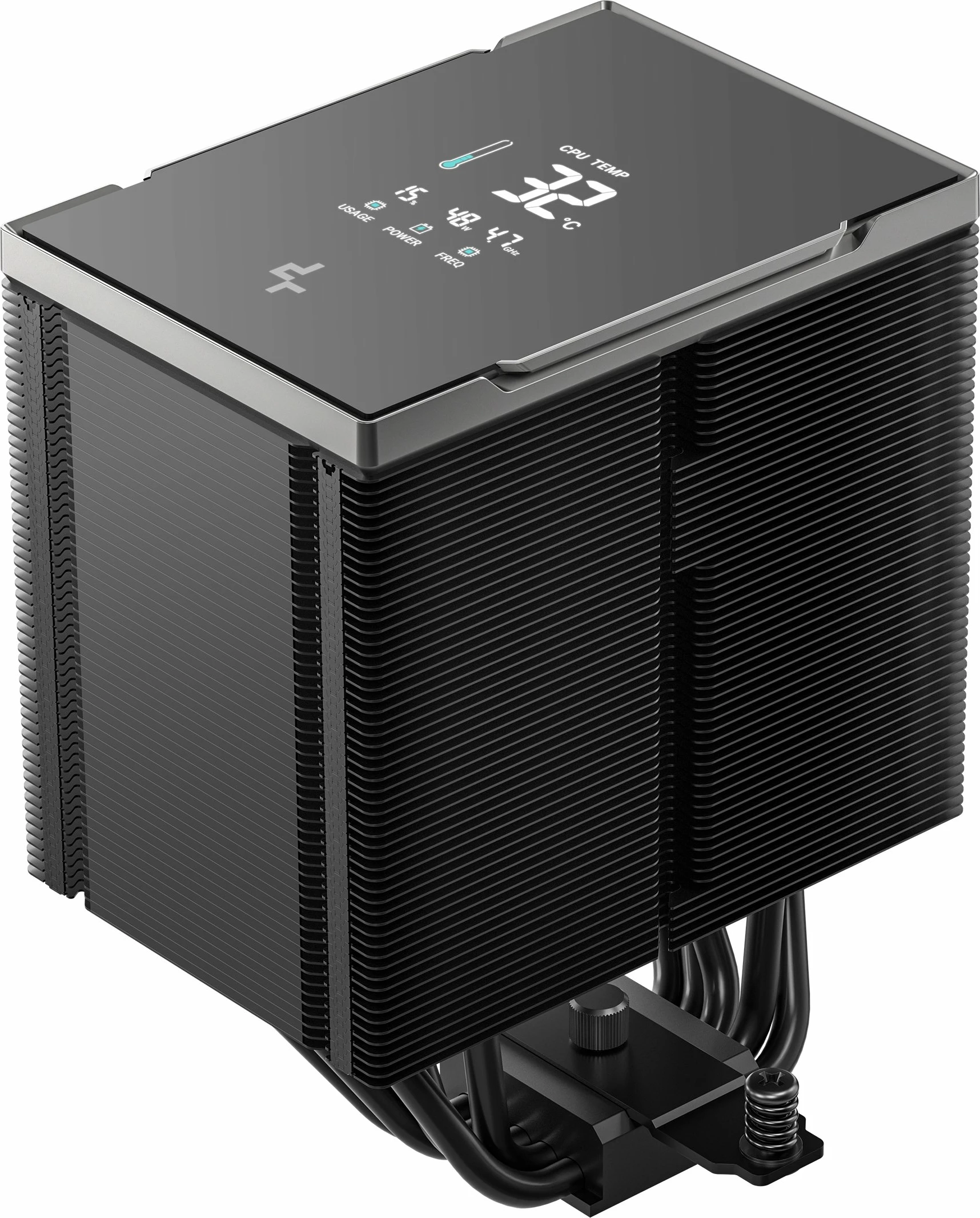 Ftohës CPU Deepcool AK500 G2 Digital NYX 120mm 260W, i zi