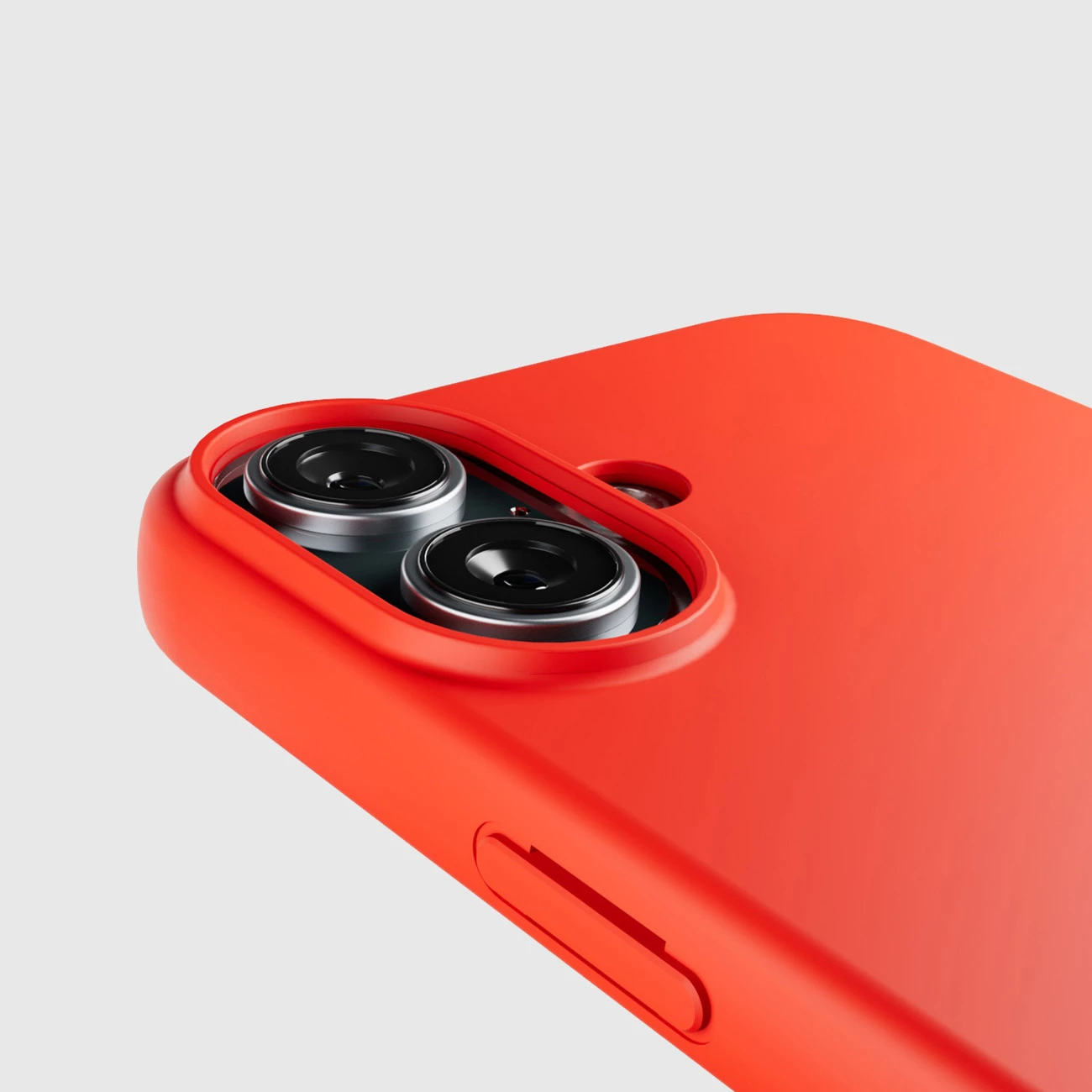 Mbështjellës SBS Instinct për iPhone 16, TPU me mikrofibër, 20 g, i kuq