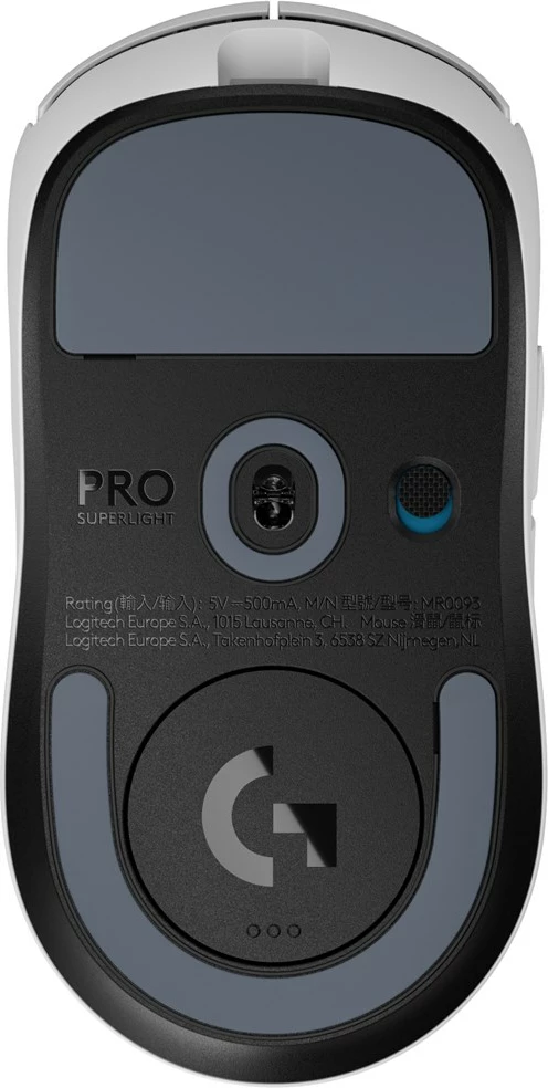 Maus gaming Logitech G PRO X Superlight 910-006638, wireless, 32000 DPI, i bardhë