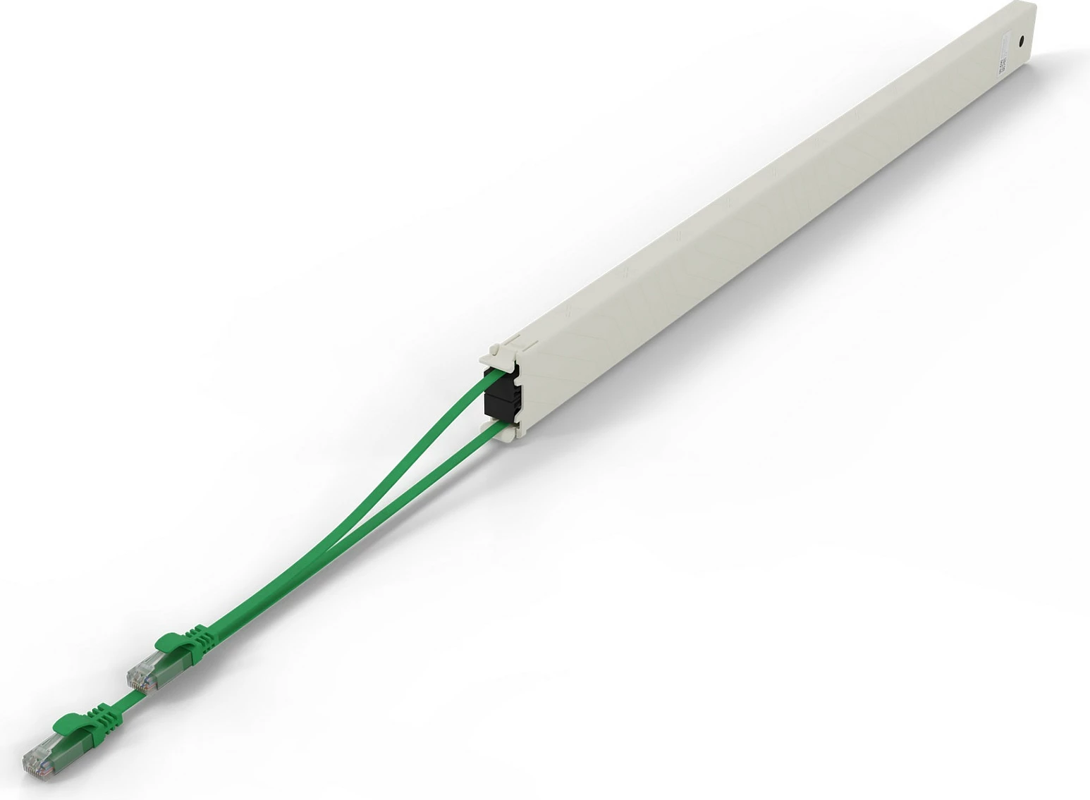 Kabllo rrjeti PATCHBOX patchbox.one 46RU Cat6a 2.5m PoE++ e gjelbër