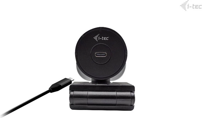 Webcam i-tec SOLOMON 700 STREAM, 4K, Ring Light, 60fps, 8.29MP, e zezë