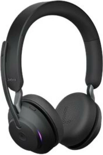 Kufje Jabra Evolve2 65 MS Stereo 26599-999-989, reach 30m, kabllo 1m, e zezë