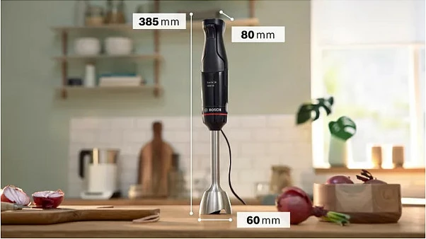 Blender dore Bosch ErgoMaster Serie 4 MSM4B6V2, set me vakum, zi/gri