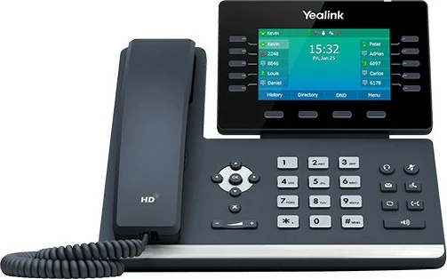 Telefon IP Yealink SIP-T54W, 10 linja, i zi
