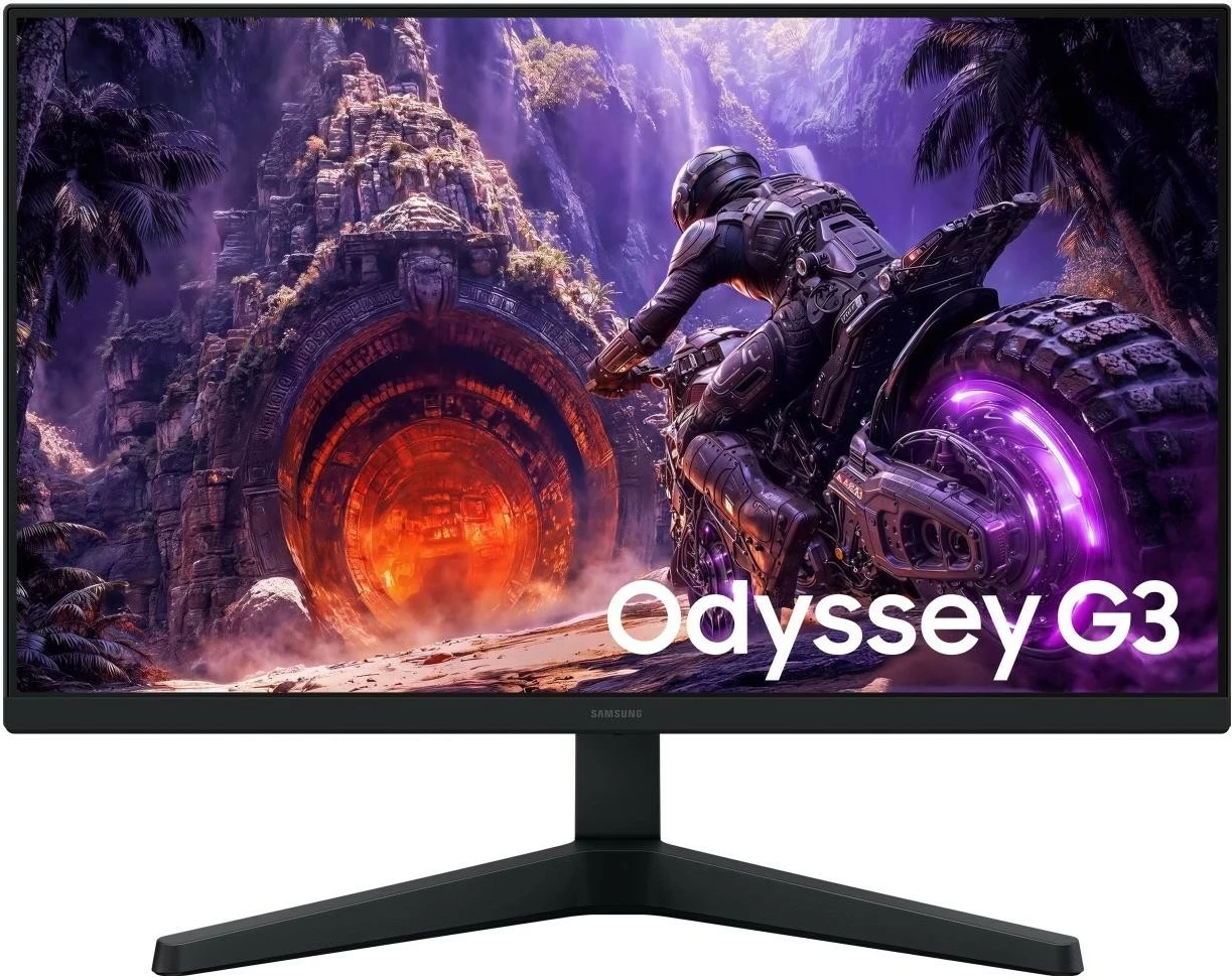 Monitor gaming Samsung Odyssey G3 LS24HG302EUXEN, 24", Full HD, IPS, 200Hz, 1ms, FreeSync Premium, i zi