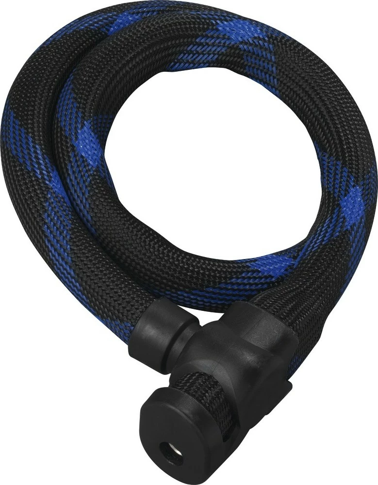 Zinxhir sigurie ABUS Ivera Steel-O-Flex 7200/85, i zi/blu
